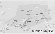 Physical 3D Map of L.Cabrera, lighten, desaturated