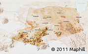Satellite 3D Map of L.Cabrera, lighten
