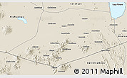Shaded Relief 3D Map of L.Cabrera