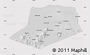 Physical Map of L.Cabrera, cropped outside