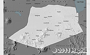 Physical Map of L.Cabrera, darken