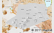 Physical Map of L.Cabrera, satellite outside