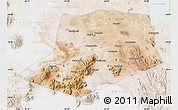 Satellite Map of L.Cabrera, lighten