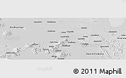 Physical Panoramic Map of L.Cabrera, desaturated