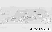 Physical Panoramic Map of L.Cabrera, lighten, desaturated