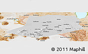 Physical Panoramic Map of L.Cabrera, satellite outside