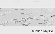 Physical Panoramic Map of L.Cabrera, semi-desaturated
