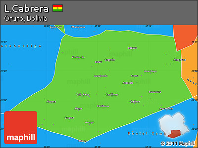 Political Simple Map of L.Cabrera
