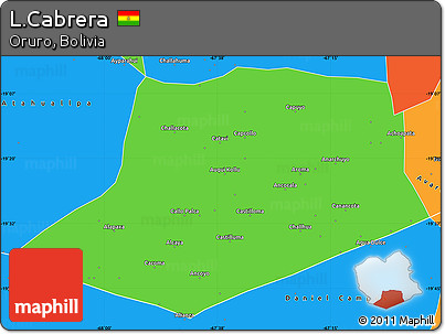 Political Simple Map of L.Cabrera