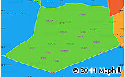 Political Simple Map of L.Cabrera