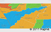 Political 3D Map of Manuripi