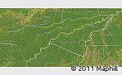 Satellite 3D Map of Manuripi