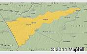 Savanna Style Map of Manuripi