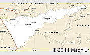 Classic Style Simple Map of Manuripi