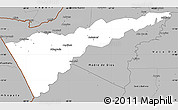 Gray Simple Map of Manuripi