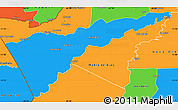 Political Simple Map of Manuripi