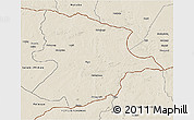 Shaded Relief 3D Map of Bobonong