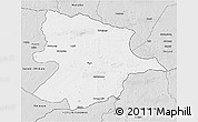 Silver Style 3D Map of Bobonong
