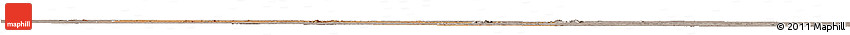 Satellite Horizon Map of Bobonong, semi-desaturated