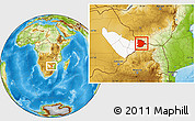 Physical Location Map of Bobonong, highlighted parent region