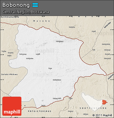 Classic Style Map of Bobonong