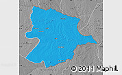 Political Map of Bobonong, desaturated