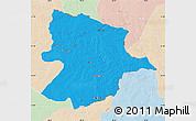 Political Map of Bobonong, lighten