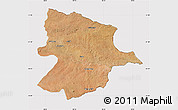 Satellite Map of Bobonong, cropped outside