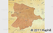 Satellite Map of Bobonong, physical outside