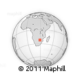Outline Map of Bobonong