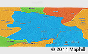 Political Panoramic Map of Bobonong