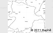Blank Simple Map of Bobonong
