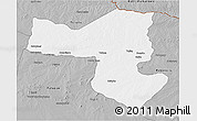 Gray 3D Map of Selebi-Phikwe