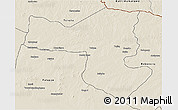Shaded Relief 3D Map of Selebi-Phikwe