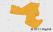 Political Map of Selebi-Phikwe, cropped outside
