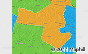 Political Map of Selebi-Phikwe