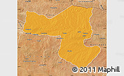 Political Map of Selebi-Phikwe, satellite outside