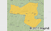Savanna Style Map of Selebi-Phikwe