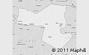 Silver Style Map of Selebi-Phikwe