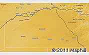 Physical 3D Map of Chobe