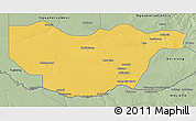 Savanna Style 3D Map of Ngwaketse South