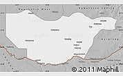 Gray Map of Ngwaketse South