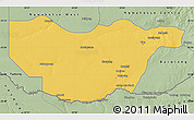 Savanna Style Map of Ngwaketse South