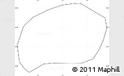 Blank Simple Map of Bouvet Island, no labels