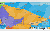 Political Shades 3D Map of Acre