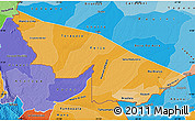 Political Shades Map of Acre