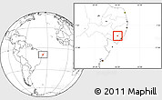 Blank Location Map of Cha Preta