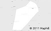 Silver Style Simple Map of Jacaro Dos Homen