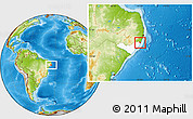 Physical Location Map of Maragogi, highlighted parent region