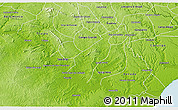 Physical 3D Map of Porto Real do C.